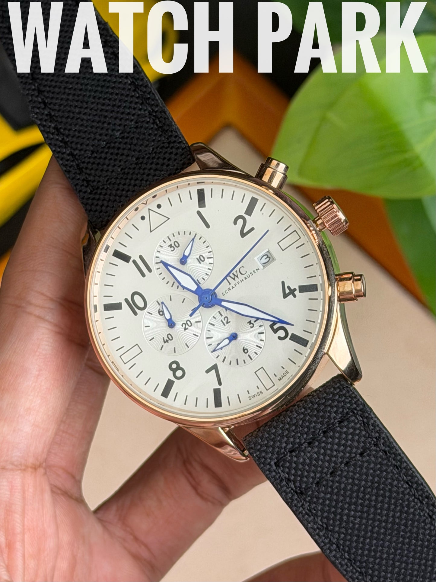 IWC - "Le Petit Prince" - White with Rose Gold