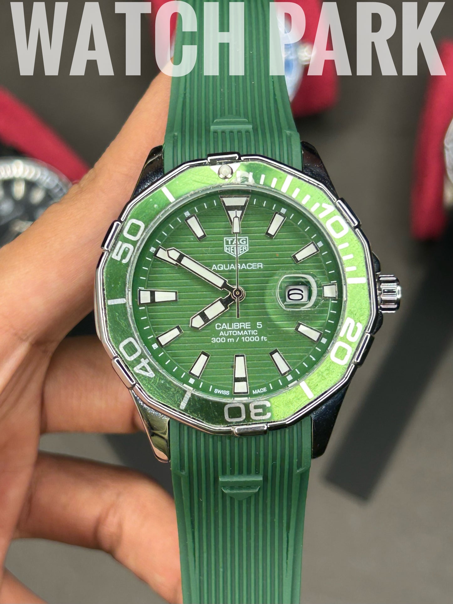 Tag Heuer Aquaracer Calibre 5 - Green edition