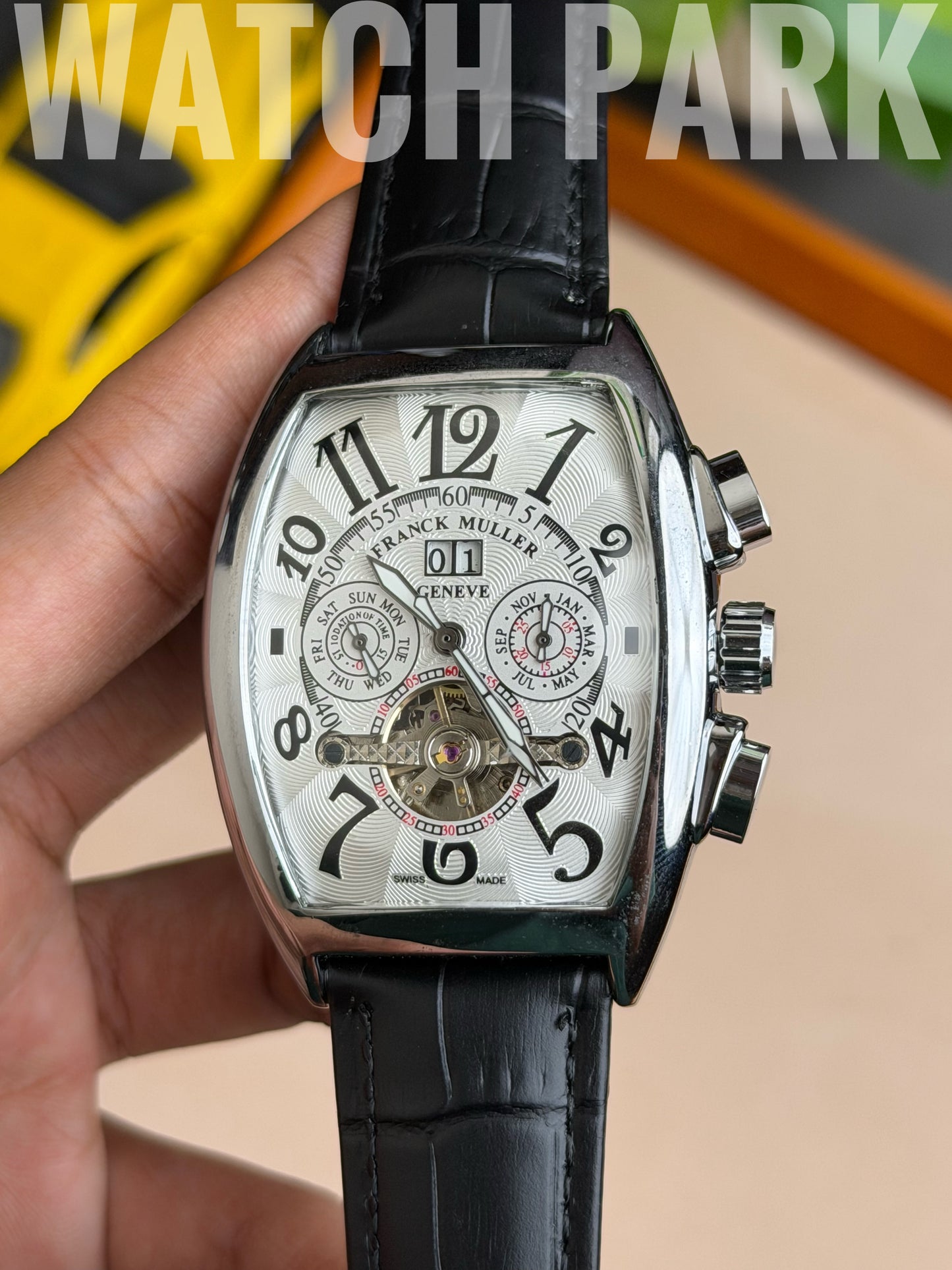 Franck Muller - White edition - Black belt - Automatic