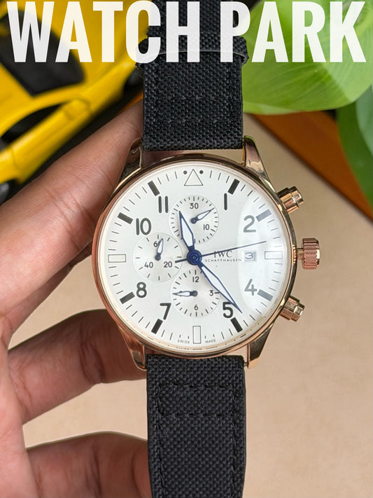 IWC - "Le Petit Prince" - White with Rose Gold