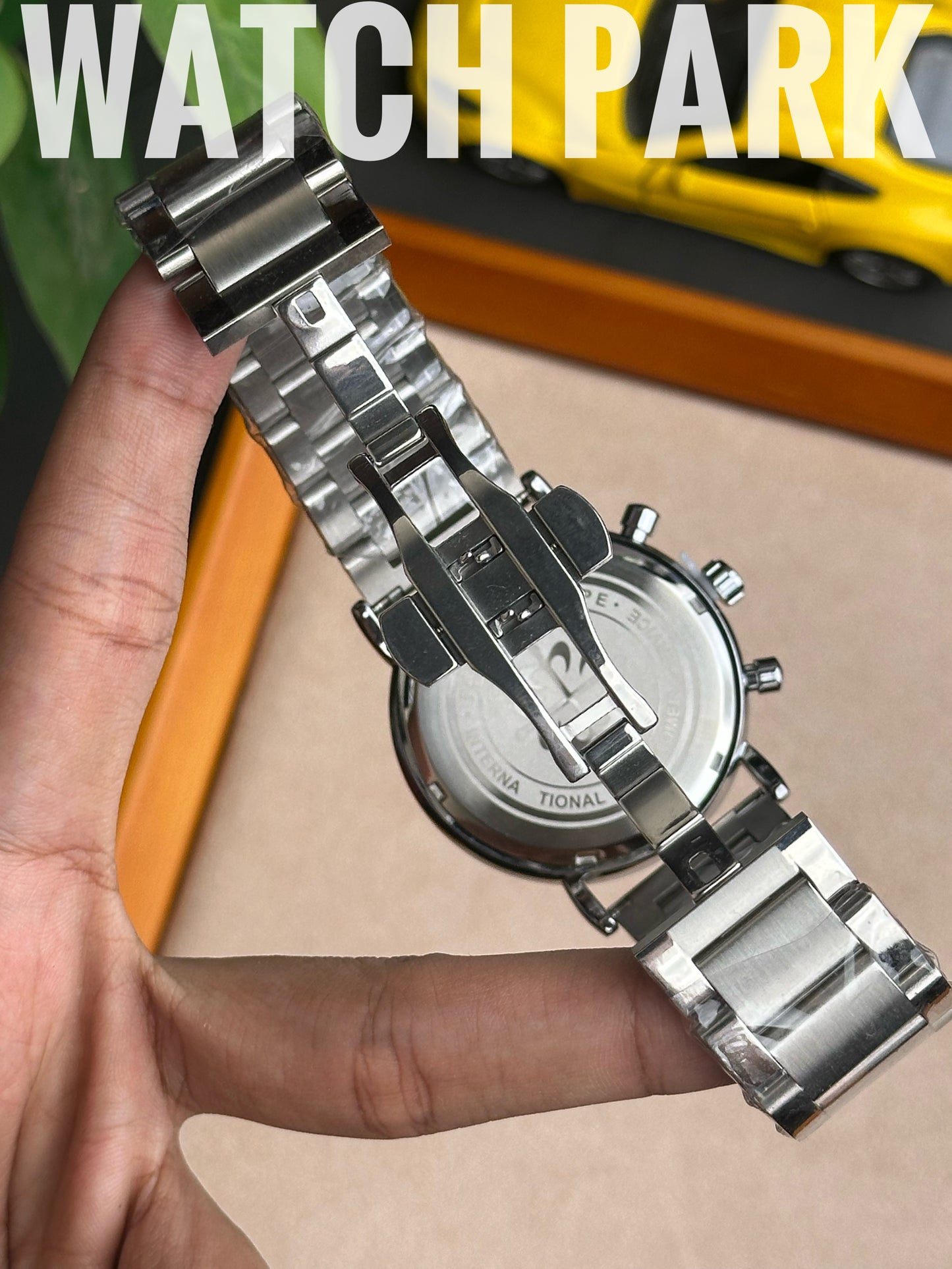Patek Philippe - Moon phase - White edition - Silver chain