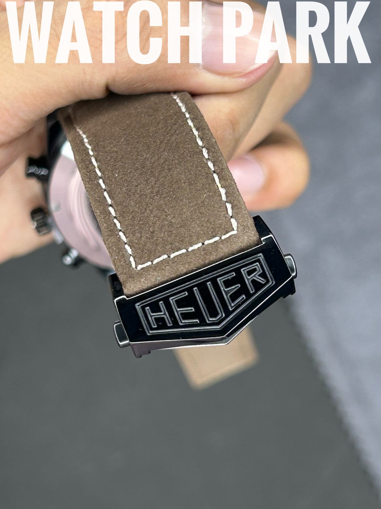 TAG Heuer Carrera - Black edition - Light Chocolate belt - Chronograph