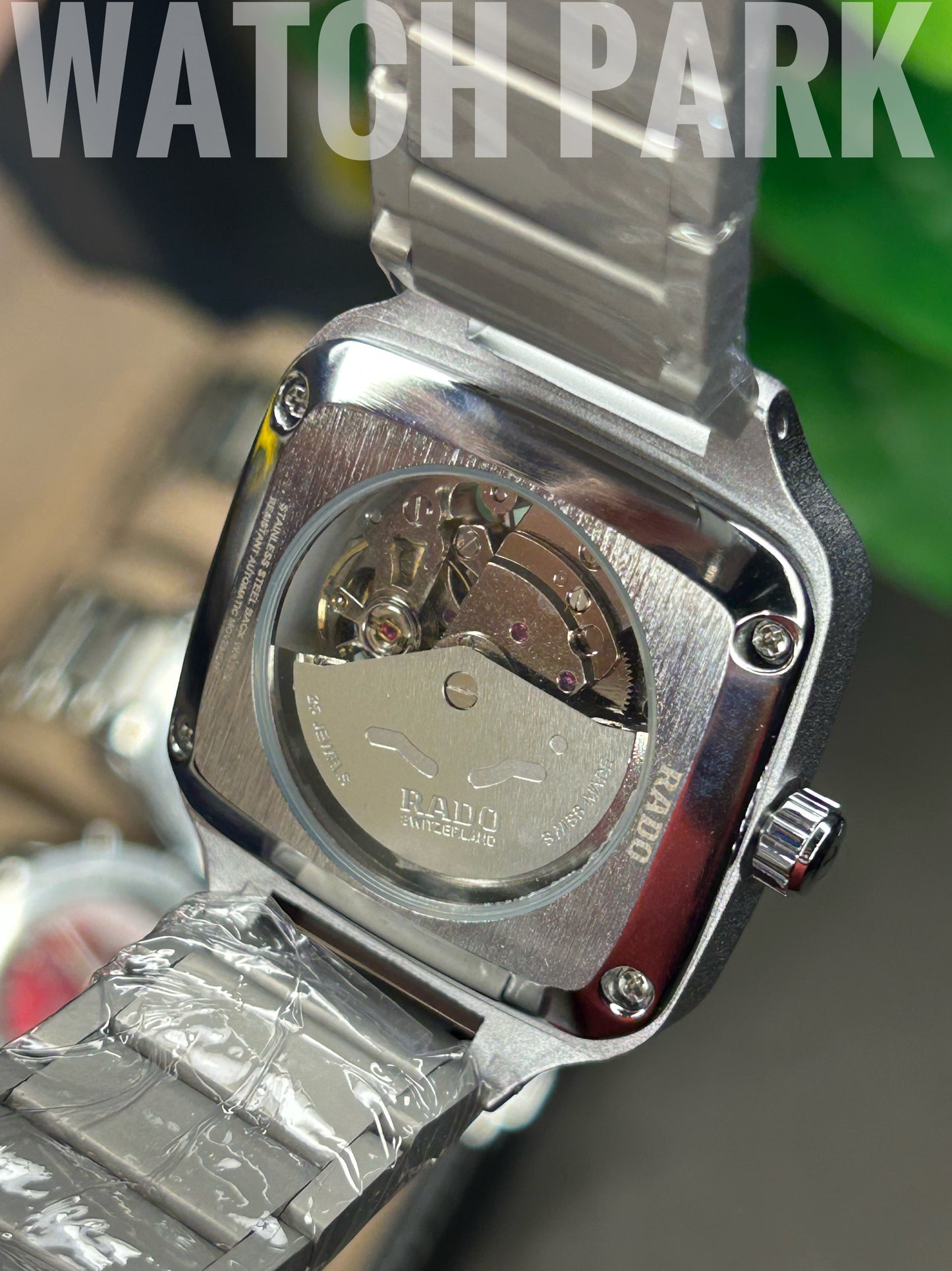 Executive watch - Rado - True Square - Automatic - Ceramic Skeleton - White with Silver